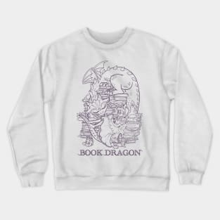 Book Dragon Crewneck Sweatshirt